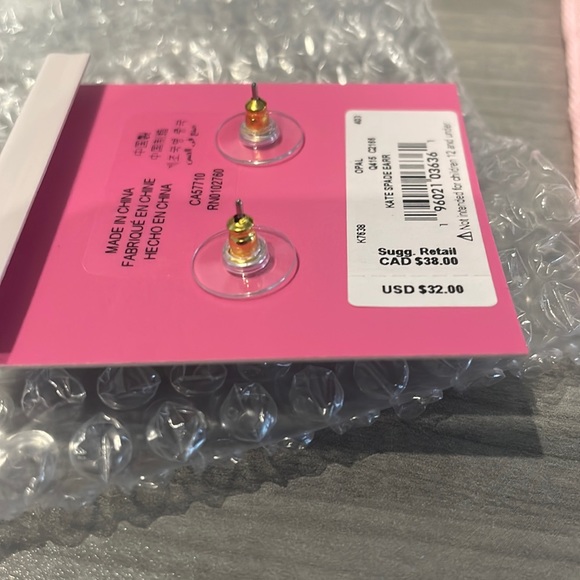 NWT Kate spade earrings - Picture 4 of 4